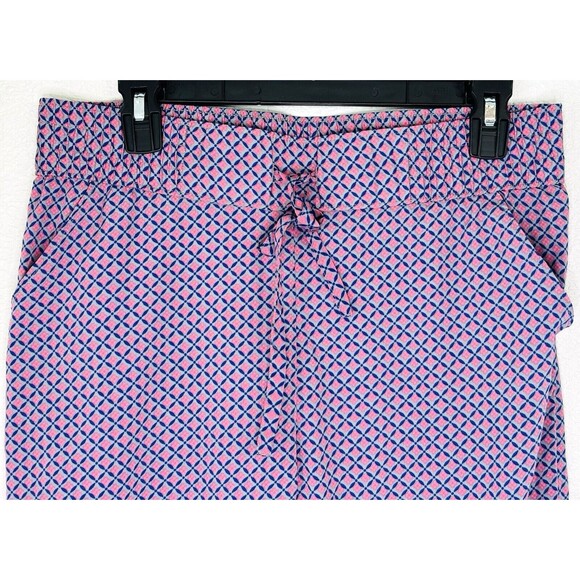 Aerie Womens Joggers Silky Satin MEDIUM Blue Pink Elastic Cuff Pull On‎ Pants - Picture 3 of 8